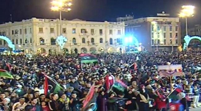 في ذكرى الثورة الليبية .. مدن تحتفل وأخرى تتجاهل