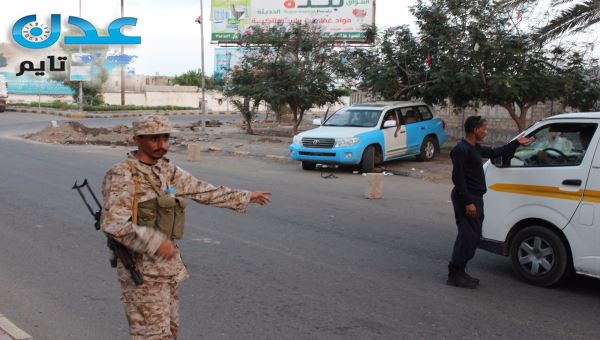 شاهد بالصور .. انتشار أمني في شوارع عدن