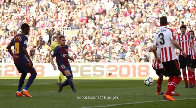 برشلونة يعبر أتلتيك بيلباو مواصلًا زحفه نحو لقب الليجا ..