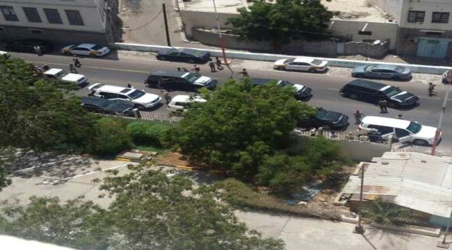 حقيقة محاولة قوات الحماية الرئاسية اقتحام مبنى محافظة عدن( صورة) 