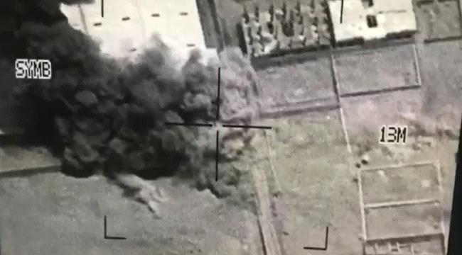 بالفيديو / صور جوية للحظة استهداف صالح الصماد ومقتله ( جودة عالية )