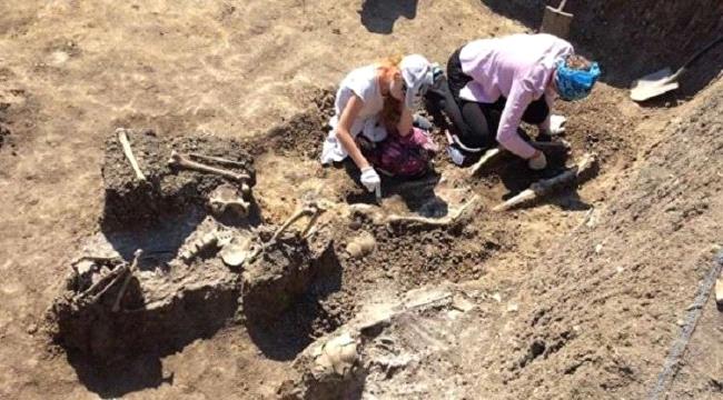 العثور على قبر جماعي غامض في شبه جزيرة القرم