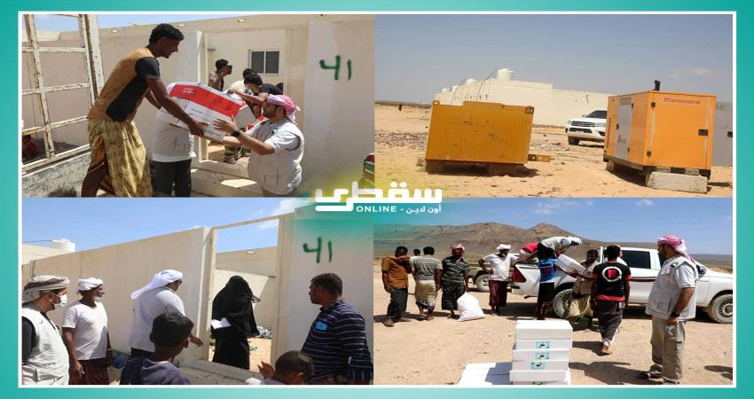 الإمارات تواصل قوافل الدعم والمساعدات لأهالي سقطرى 