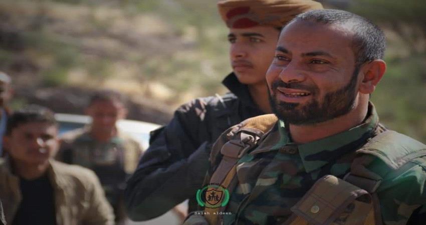 قائد حزام الضالع يؤكد على مواصلة قتال مليشيات الحوثي والخارجين عن القانون