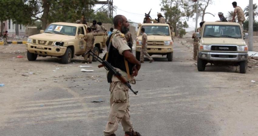 الحزام الأمني يوضح حقيقة منع قوات للتحالف من مغادرة عدن‎‎