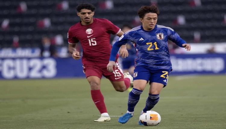 اليابان تغتال حلم قطر في بلوغ الأولمبياد..