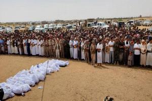الحوثيون يشيعون ثمانية جثامين من قياداتهم الميدانية في صنعاء ..