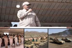 الرئيس الزُبيدي يوجه خطاب حماسي للقوات المسلحة الجنوبية 