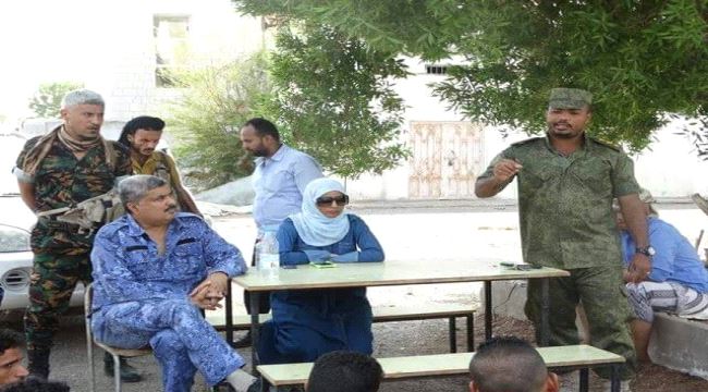 حملة توعية تستهدف معسكر شرطة النجدة في عدن