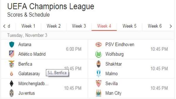 جدول أهم مباريات غداً الثلاثاء 