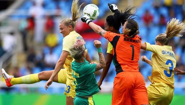 سيدات السويد يفتتحن الأولمبياد بالفوز على جنوب أفريقيا