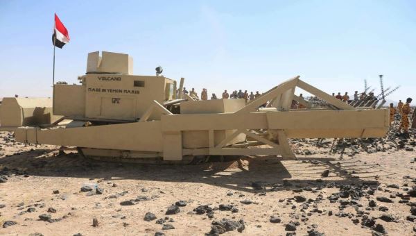 صناعة أول كاسحة ألغام محليا ( صورة)