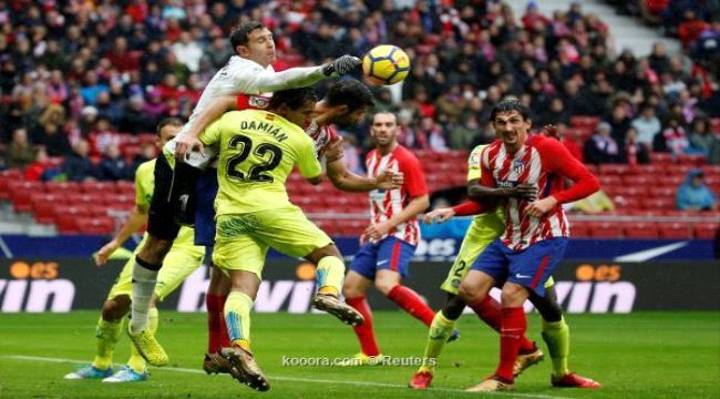 أتلتيكو مدريد يهزم خيتافي ويحافظ على موقعه في المركز الثاني ..
