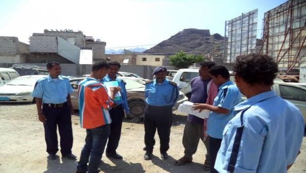 بدء ترقيم 800 من المقاومة ضمن شرطة المرور بعدن 