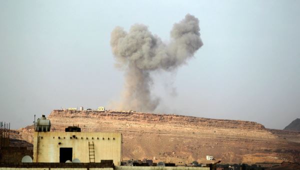 6 غارات جوية تستهدف مواقع للحوثيين بصنعاء ومنزل المخلوع بالحديدة