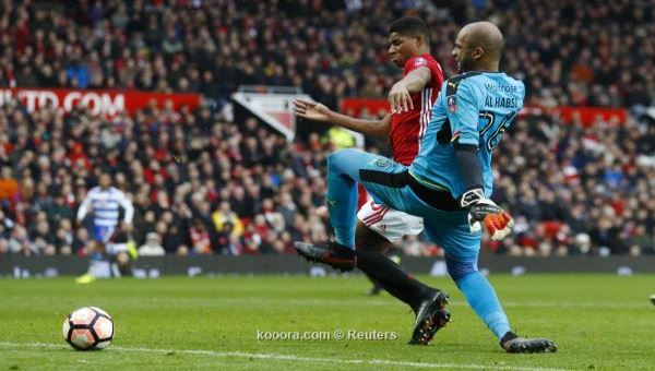 مان يونايتد يهزم فريق الحارس العماني الحبسي غي كأس الاتحاد