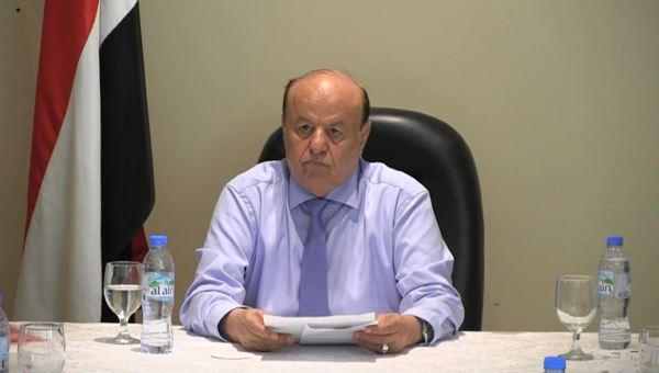 هادي يجتمع بسفراء الدول الخمس دائمة العضوية بمجلس الأمن 