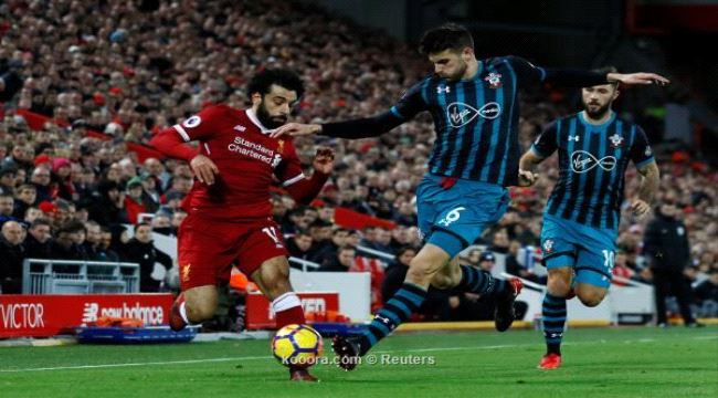 ليفربول يسحق ساوثهامبتون في ليلة تاريخية لصلاح ..