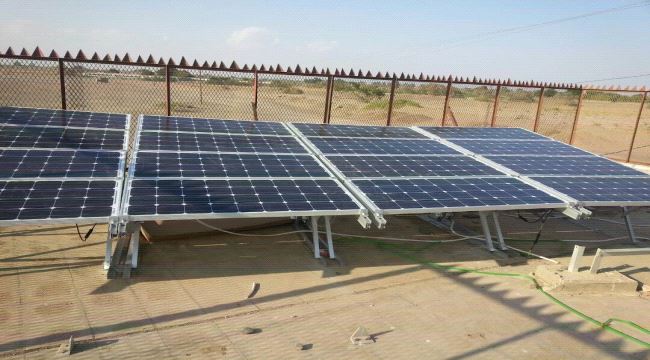 مدير إتصالات #لحج لعدن تايم :استعنا بالطاقة الشمسية لتلافي توقف الخدمة بسبب انقطاع الكهرباء