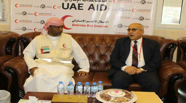 #الهلال_الأحمر_الإماراتي يعزز تنسيق الجهود الإغاثية مع اللجنة العليا للإغاثة باليمن
