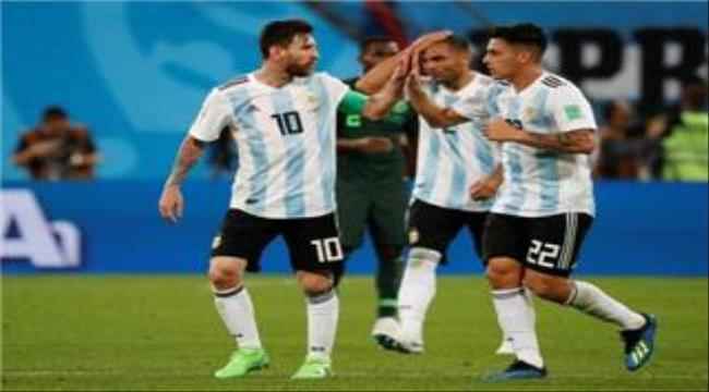 التشكيلة الرسمية لمنتخب الارجنتين لمباراة فرنسا ..