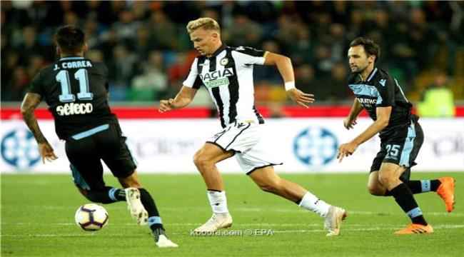 لاتسيو ينتزع فوزًا صعبًا من أودينيزي ..