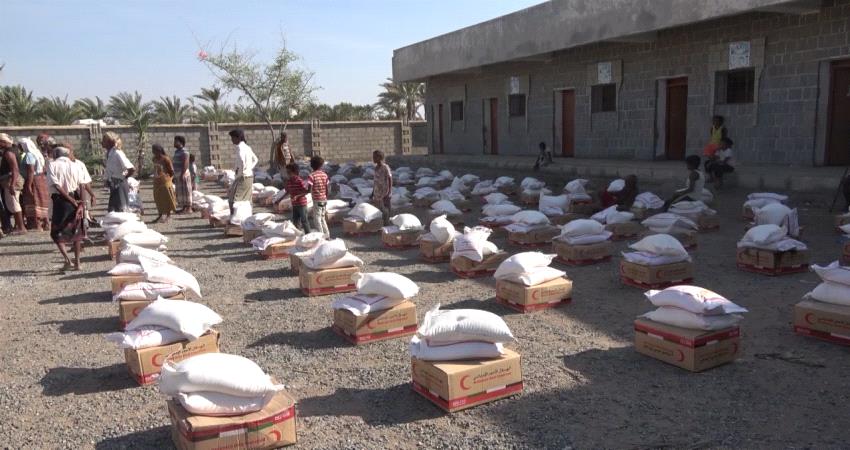 هلال الإمارات يخفف من معاناة النازحين في الدريهمي 