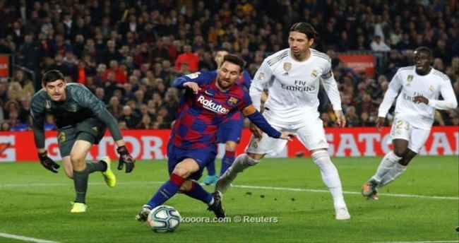 تعادل ابيض في كلاسيكو برشلونه و ريال مدريد..