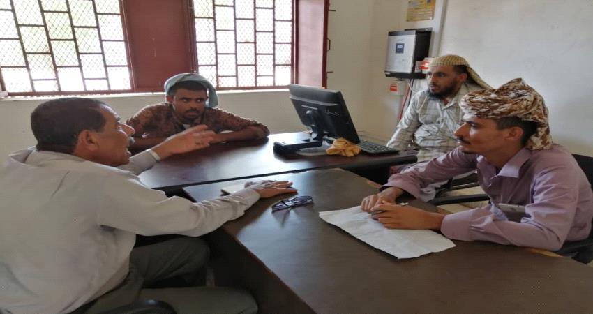 زيارات ميدانية لقيادة الانتقالي بأبين الى المرافق الخدمية