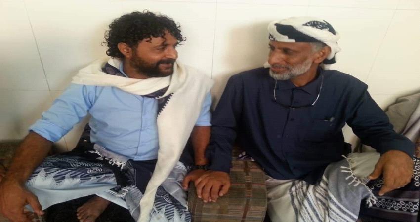 لقاء يجمع رئيس الانتقالي ب#شبـوة وقائد المقاومة بالعاصمة عدن 