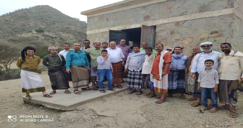 بدء مسوحات حفر بئر مياه في وادي شعب بلحج