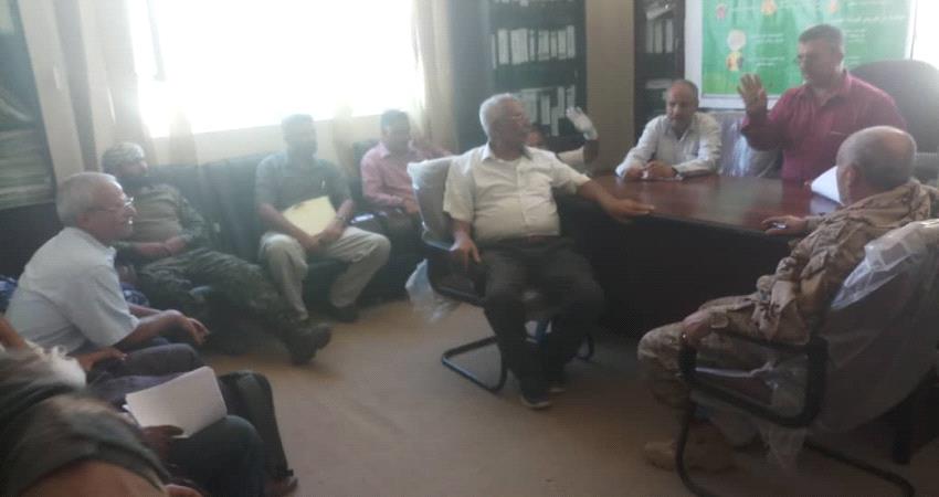 الضالع .. لجنة الطوارئ والحزام الأمني يبحثان تنسيق جهود مواجهة مخاطر #كورونا