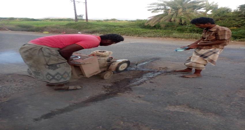 شركة استثمارية تتبنى مشروعين خدمين في أبين