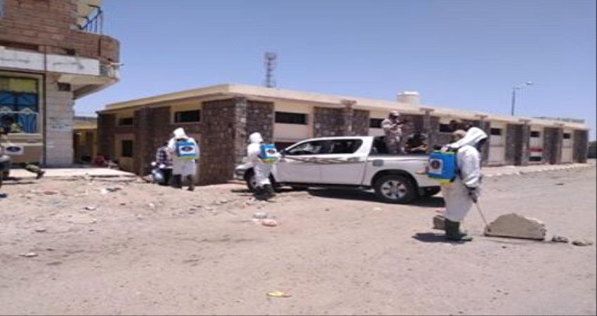 انتقالي لحج يواصل حملات الرش التعقيمي في مديرية الحوطة