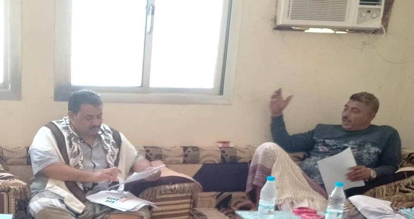 الشعيبي والسيد يناقشان الترتيبات الامنية بمحافظة لحج 