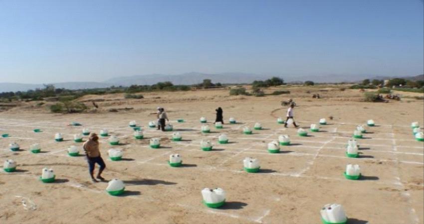 منظمة اليونيسف توزع حقائب نظافة للنازحين في #أبين