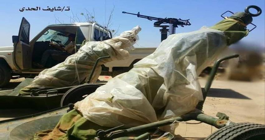 اسر 5 حوثيين خلال تحرير شمالي الضالع