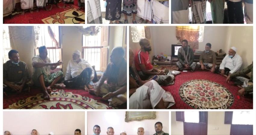 عضو برئاسة الانتقالي ينفذ زيارات عيدية للمناضلين وأسر الشهداء و الشخصيات التربوية والاجتماعية بالمكلا