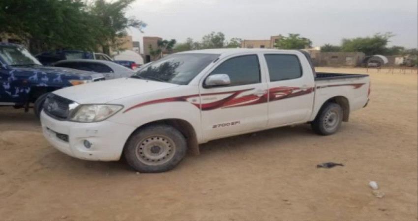 ضبط سيارة مسروقة بـ #سيئون