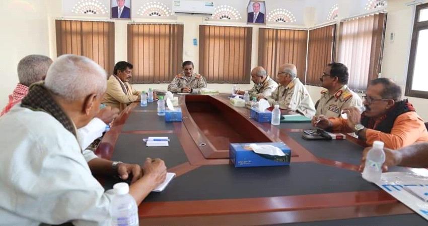 إجتماع هام لمحافظ حضرموت ومستشاريه