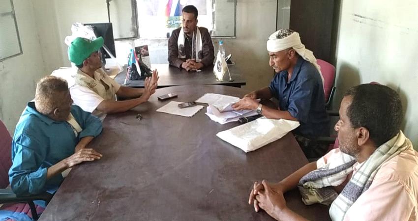 إنتقالي مسيمير لحج يؤكد حرصه على تسهيل عمل المنظمات الدولية