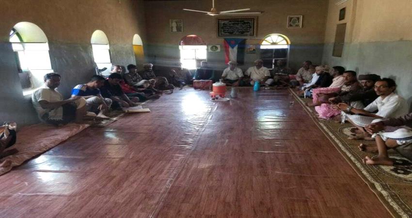 انتقالي الروضة بشبوة يحشد لفعالية " رفض تزييف الارادة ودعم قرارات القيادة "