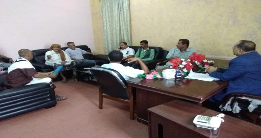 لحج..مناقشة استكمال مشروعين هامين في تبن أحدهما سيخدم 300 اسرة