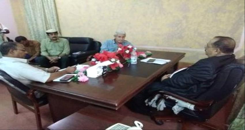 مناقشة حصة مديرية القبيطة من الغاز المنزلي والية توزيعها