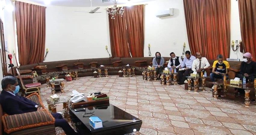 بحث تدخلات برنامج الأمم المتحدة الإنمائي لتأهيل وتطوير ميناء المكلا