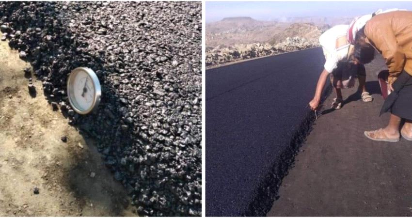 لحج.. لجان اهلية تشرف على مشاريع الطرق في يافع