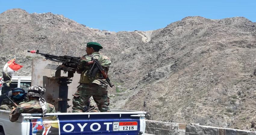 امن يافع يضبط مطلقي النار على مقره