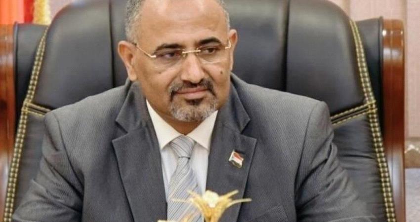 أول تصريح لرئيس الانتقالي بشأن التوافق على الحكومة وتنفيذ اتفاق الرياض