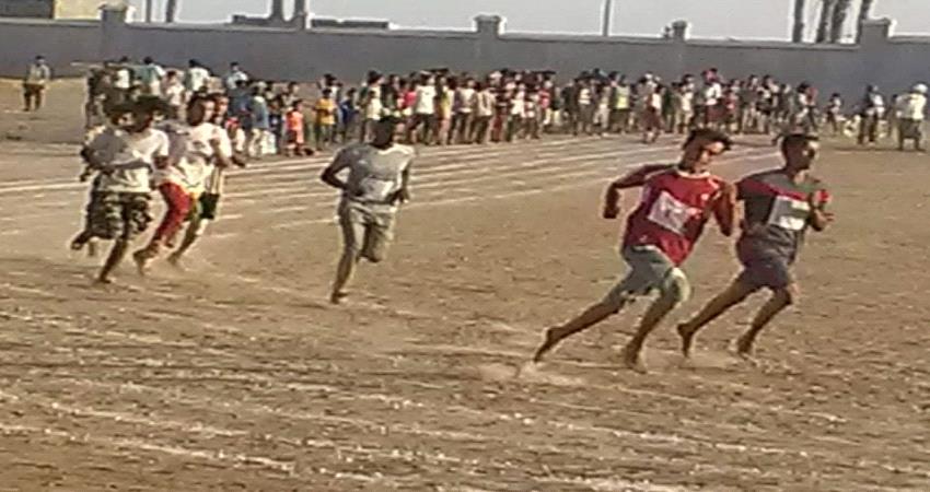 إصابة مشجع خلال تنظيم مسابقة العاب  القوى بلحج