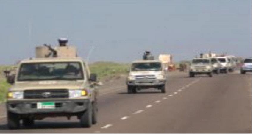 أبين.. وصول قوة عسكرية لإحلال مساعي السلام بالمحافظة 